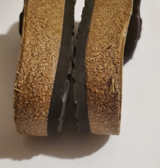 Arizona Birko-Flor Patent Sandals sz 40 - Picture 5 of 10